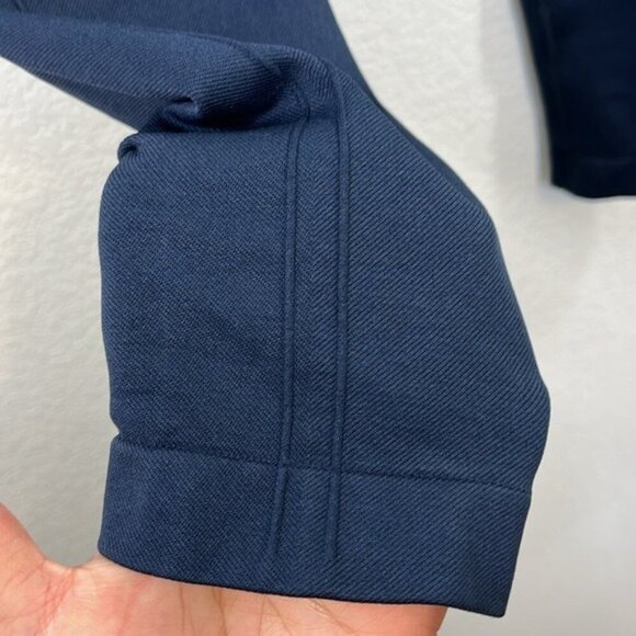 SPANX Look at Me Now High Waisted Seamless Leggings Port Navy size Large - Picture 5 of 10